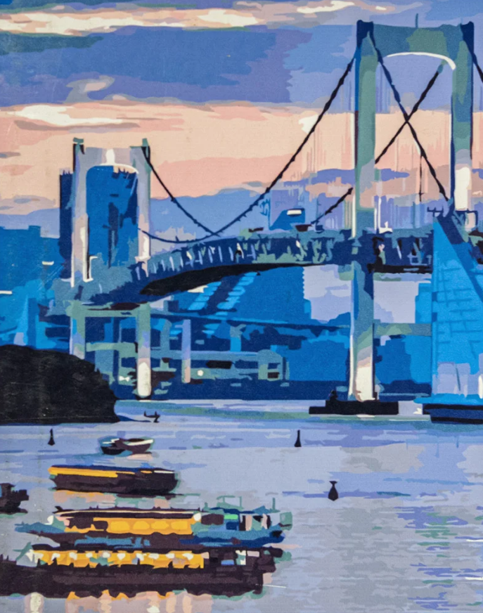 Картина по номерам Strateg Мосты Америки 40x50 см (VA-3381)