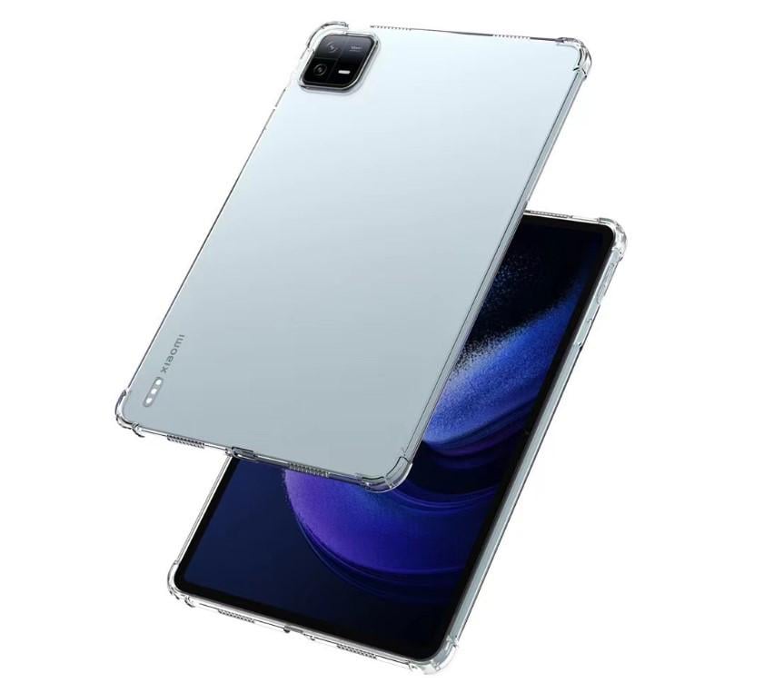 Чехол бампер Primolux Silicone силиконовый для планшета Xiaomi Pad 6/6 Pro 11" Clear (VHU4372) - фото 2