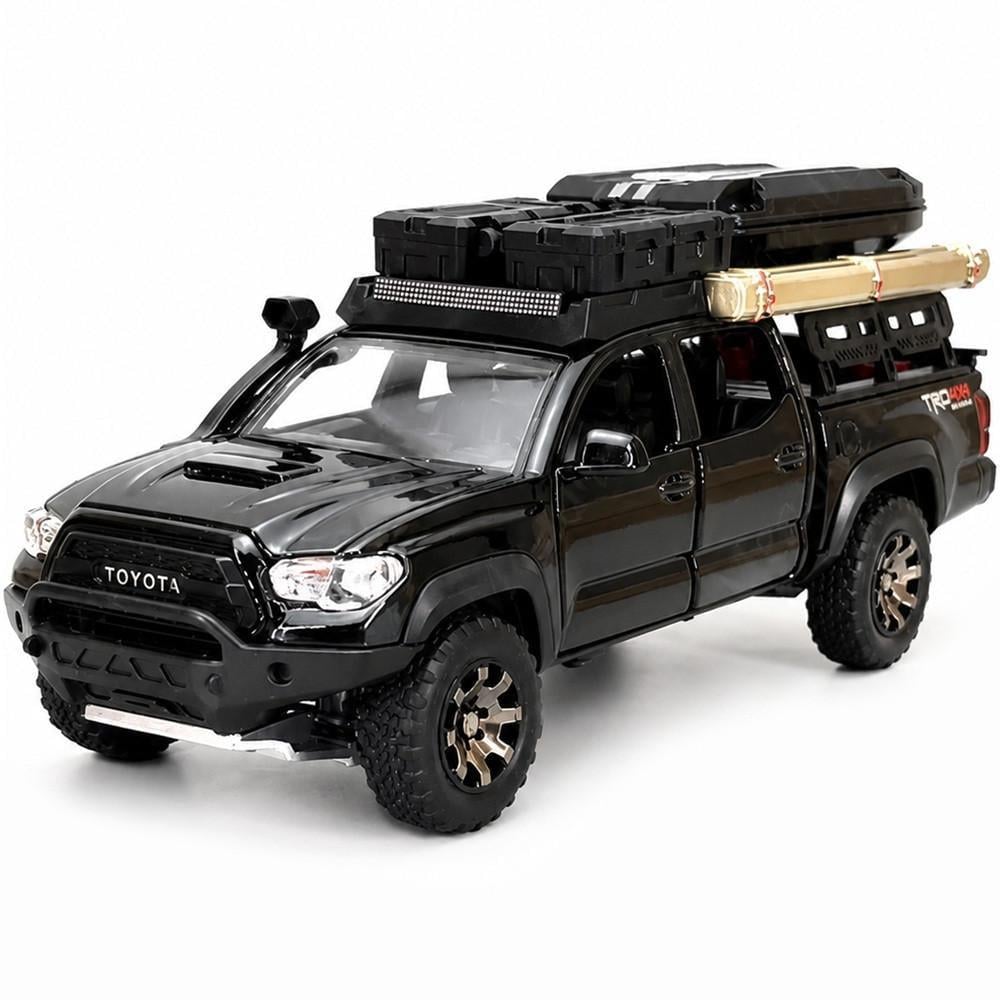Машинка металлическая Toyota Tacoma TRD 4x4 Sport 1:32 свет/звук/инерция/открывающаяся дверь капот и багажник (3094236733)