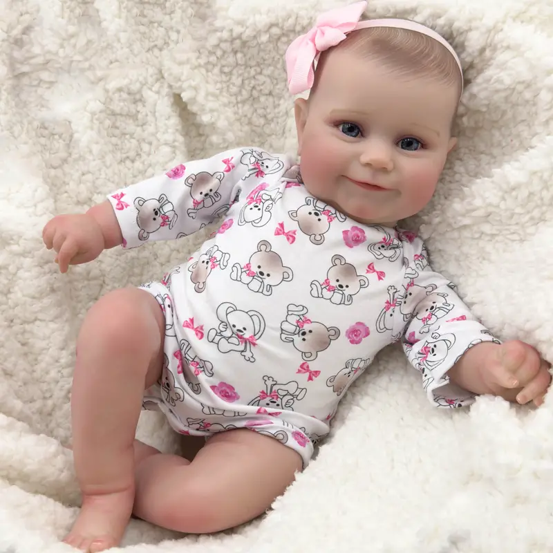 Кукла реалистичная реборн девочка Доминика 50 см