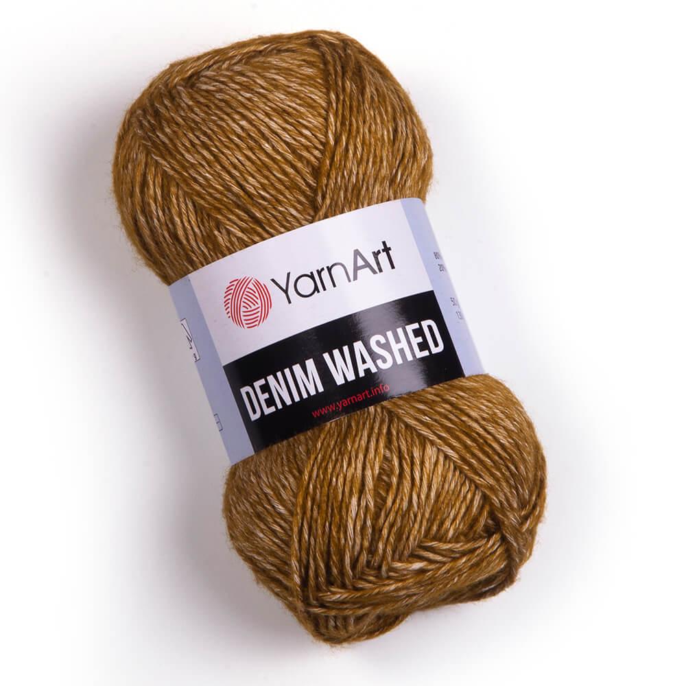 Пряжа YarnArt Denim Washed 927 горчица (3119)