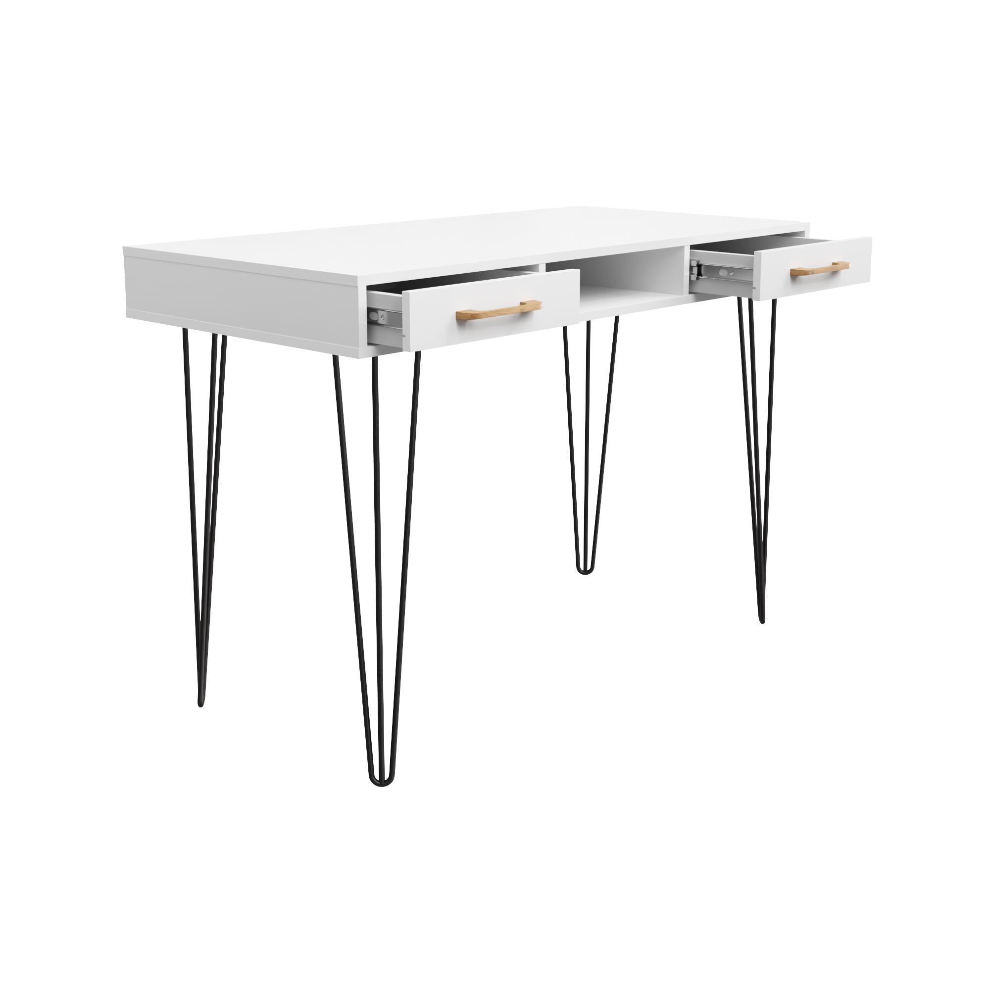 Стіл письмовий Loft-4 1198х598х750 мм Білий (Арт.217) - фото 2 Стіл письмовий Loft-4 1198х598х750 мм Білий (Арт.217) - фото 2