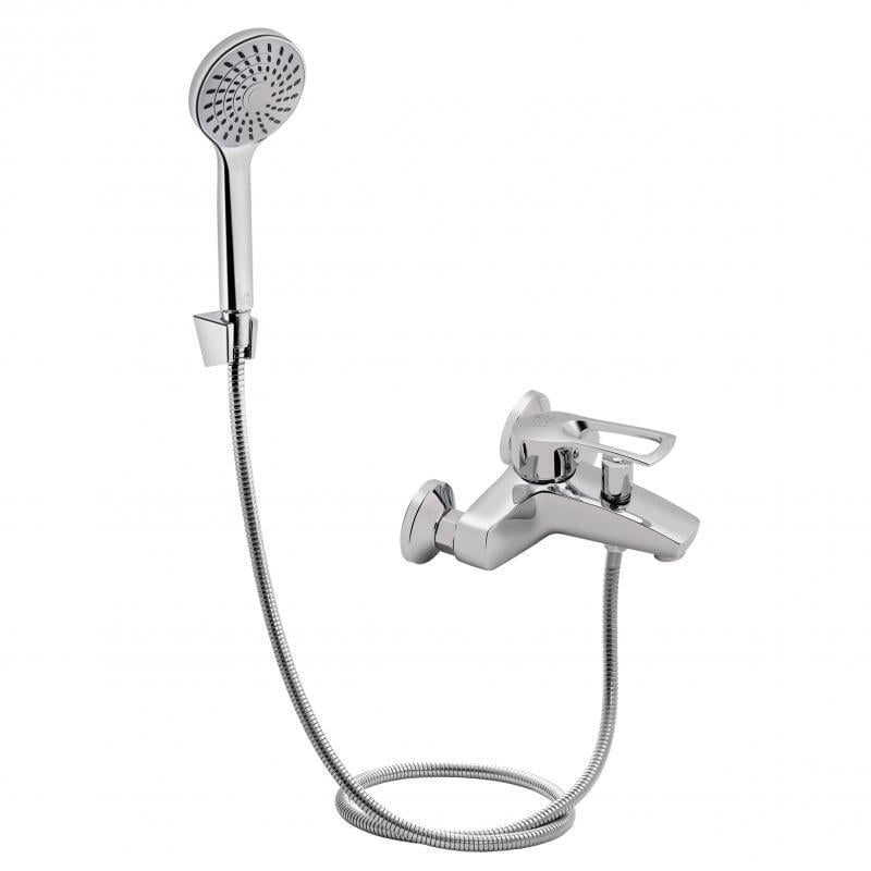 Смеситель для ванны Lidz хромированный Серебристый (LIDZCRM44800061)