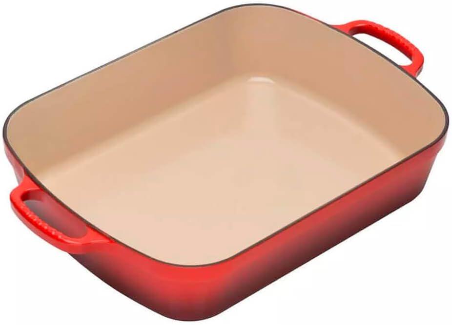 Форма для запекания Le Creuset Signature 37 см Cerise (20184370602422) - фото 2 Форма для запекания Le Creuset Signature 37 см Cerise (20184370602422) - фото 2