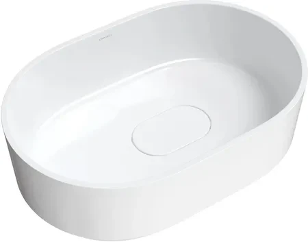 Умывальник Omnires Cadence Marble+ 62х42 см Белый Глянец (CADENCE620BP)