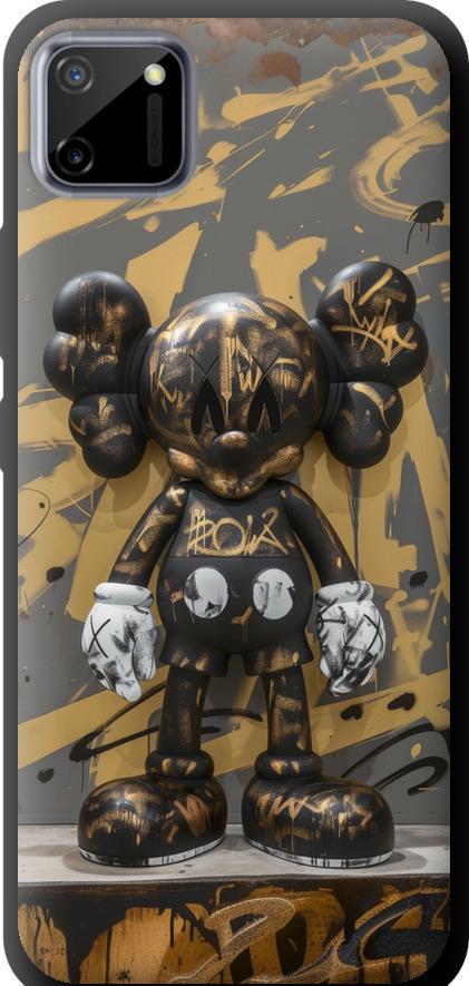 Чехол на Realme C11 2020 Bronze kaws (6097b-2031-42517)