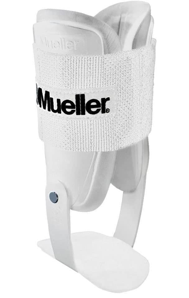 Фиксатор для голеностопа Mueller Lite Ankle Brace волейбольный Белый (4554)