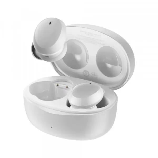 Наушники беспроводные вакуумные BASEUS True Wireless Earphones Bowie E2 BT5.2 40/300 mAh IP55 White