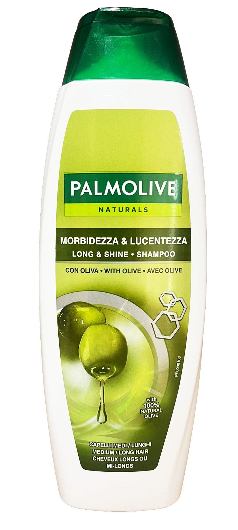 Шампунь Palmolive Naturals Мягкость и Блеск с оливкой для длинных волос 350 мл (129518)