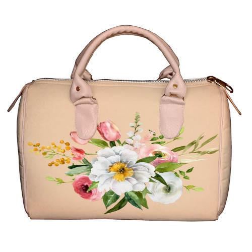 Сумка бочонок Presentville Barrel Flowers (SB 21M020 PUD)
