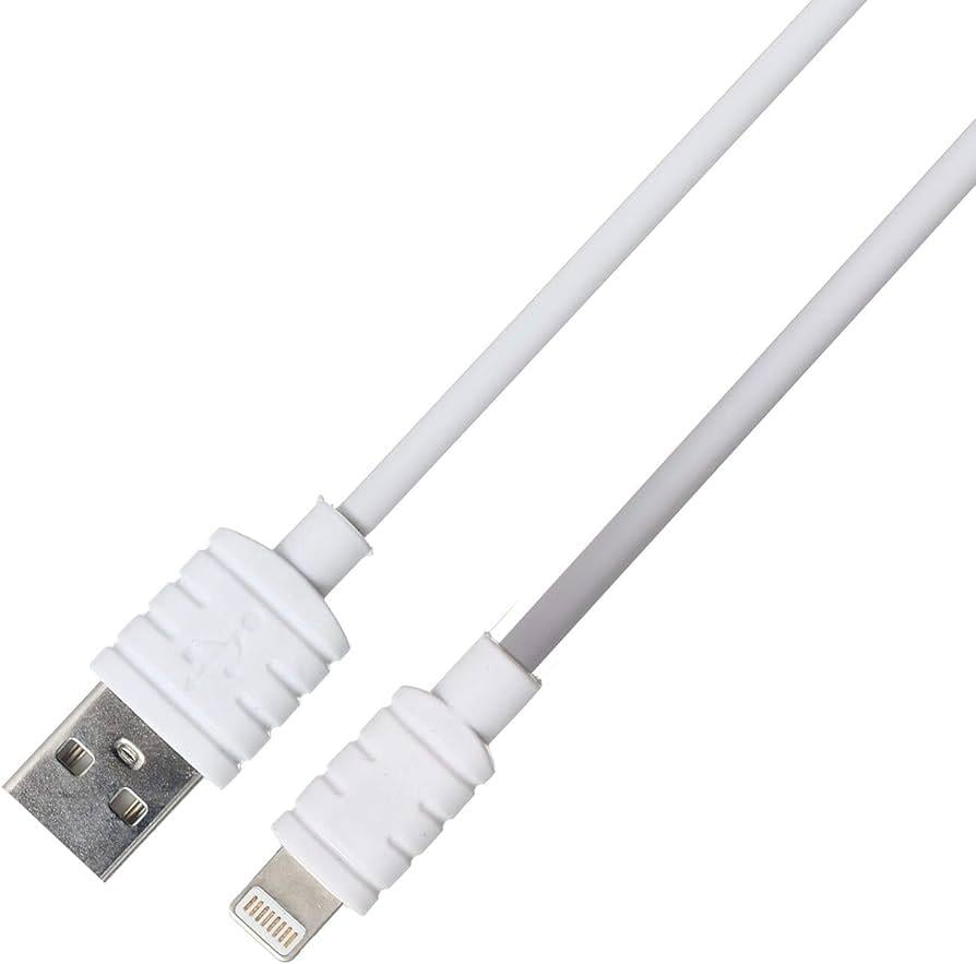Кабель YK Design YK-S14i USB Lightning 1 м Белый (6970960826009)