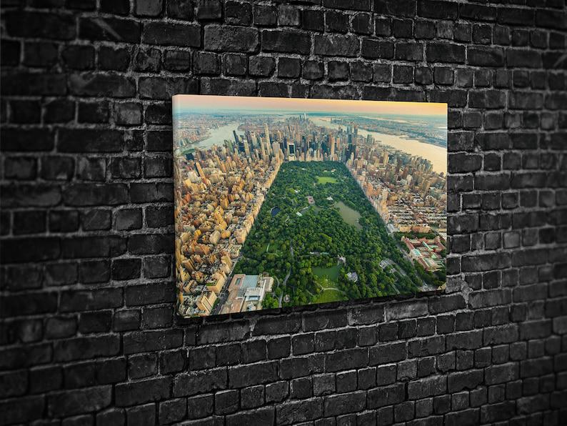 Картина для интерьера Центральный парк Нью-Йорка 120x80 см (527