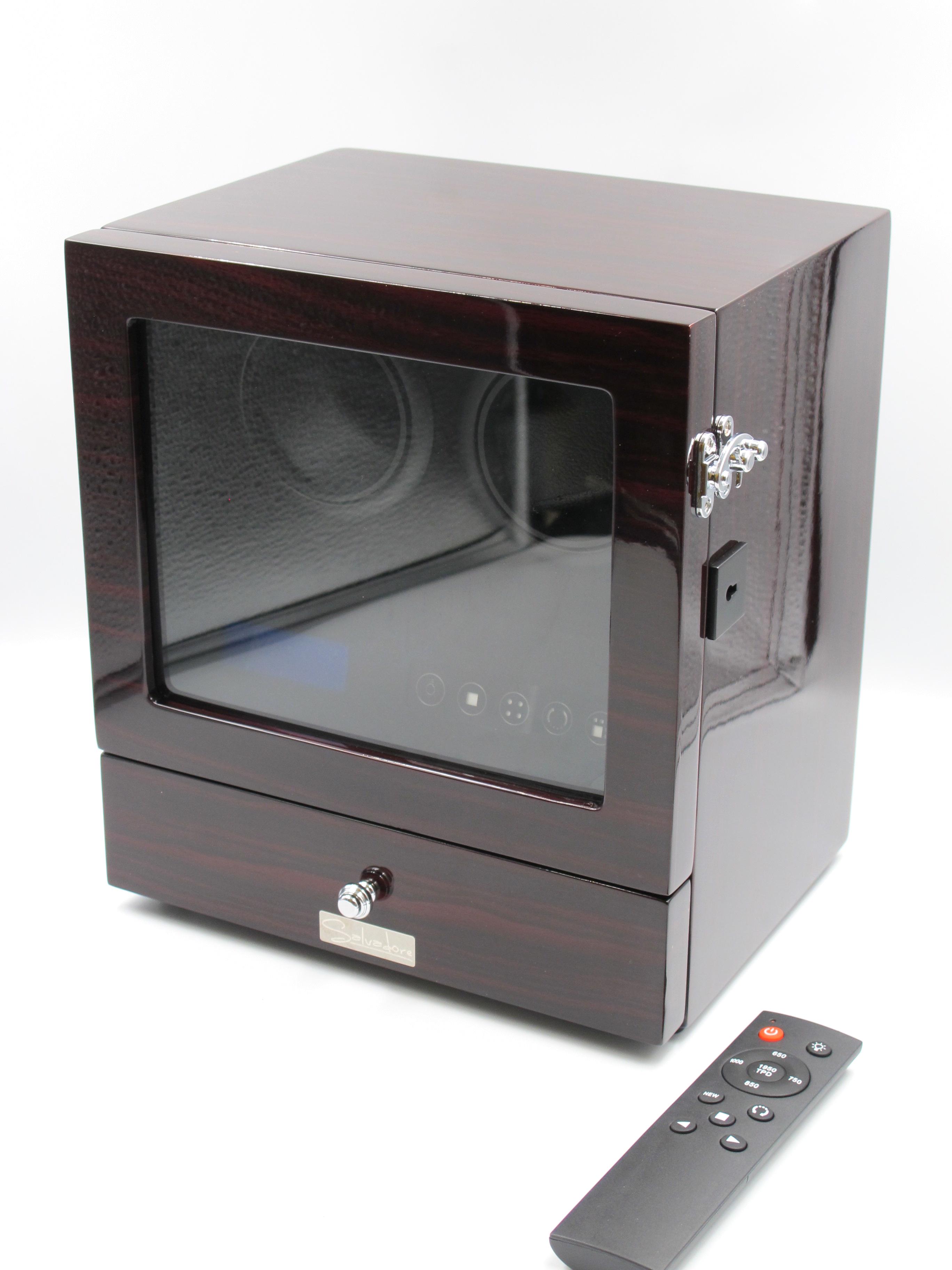 Шкатулка для подзавода 2 часов Salvadore S-2/02-LE 2x2+