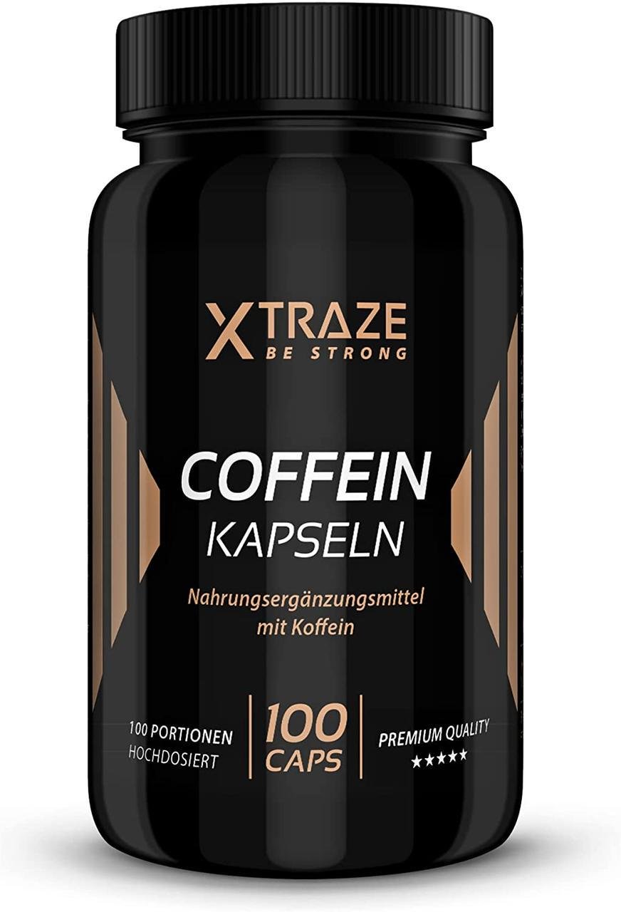 Кофеїн Xtraze Caffeina 200 мг 100 капсул (50093XTRAZE100k)