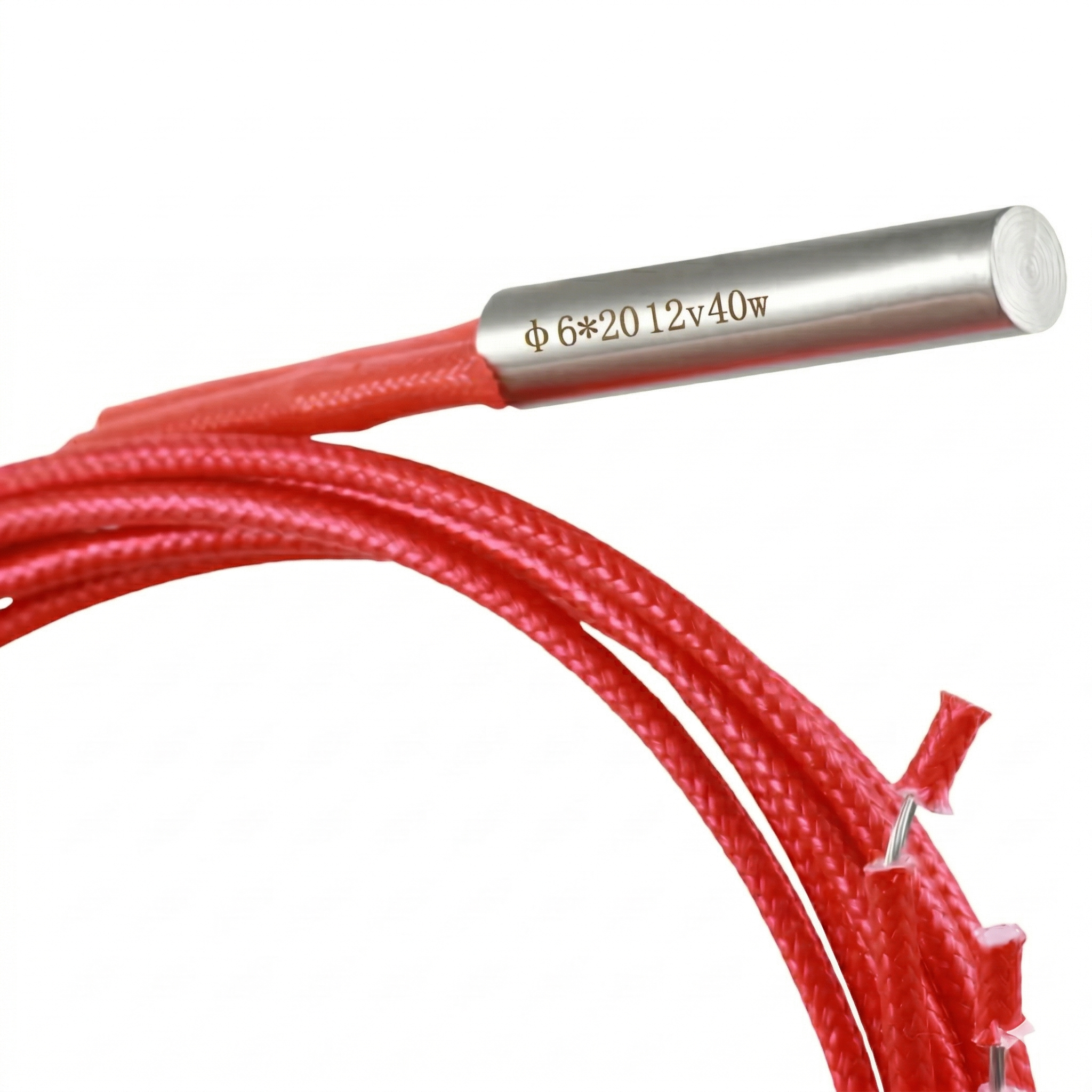 Нагреватель керамический Mellow для хитблока 6x20 мм 12V 40 Вт 1 м (5060706005) Нагреватель керамический Mellow для хитблока 6x20 мм 12V 40 Вт 1 м (5060706005)