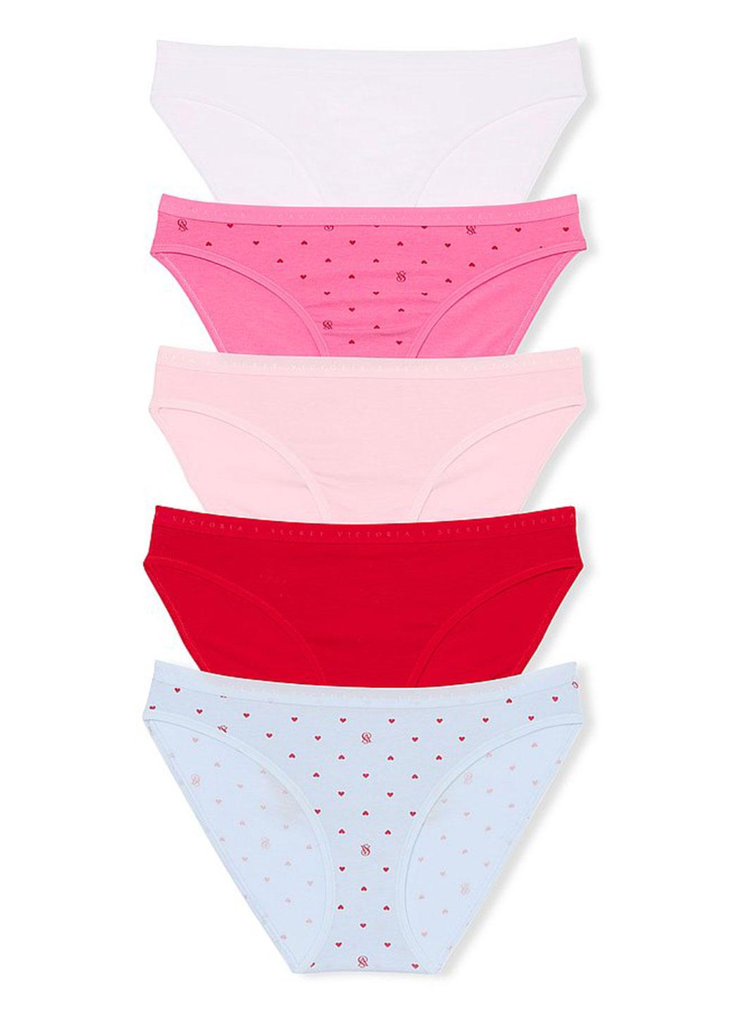 Набор трусиков Victoria Secret M 5 шт. Разноцветный (7000R00420922QG7M)