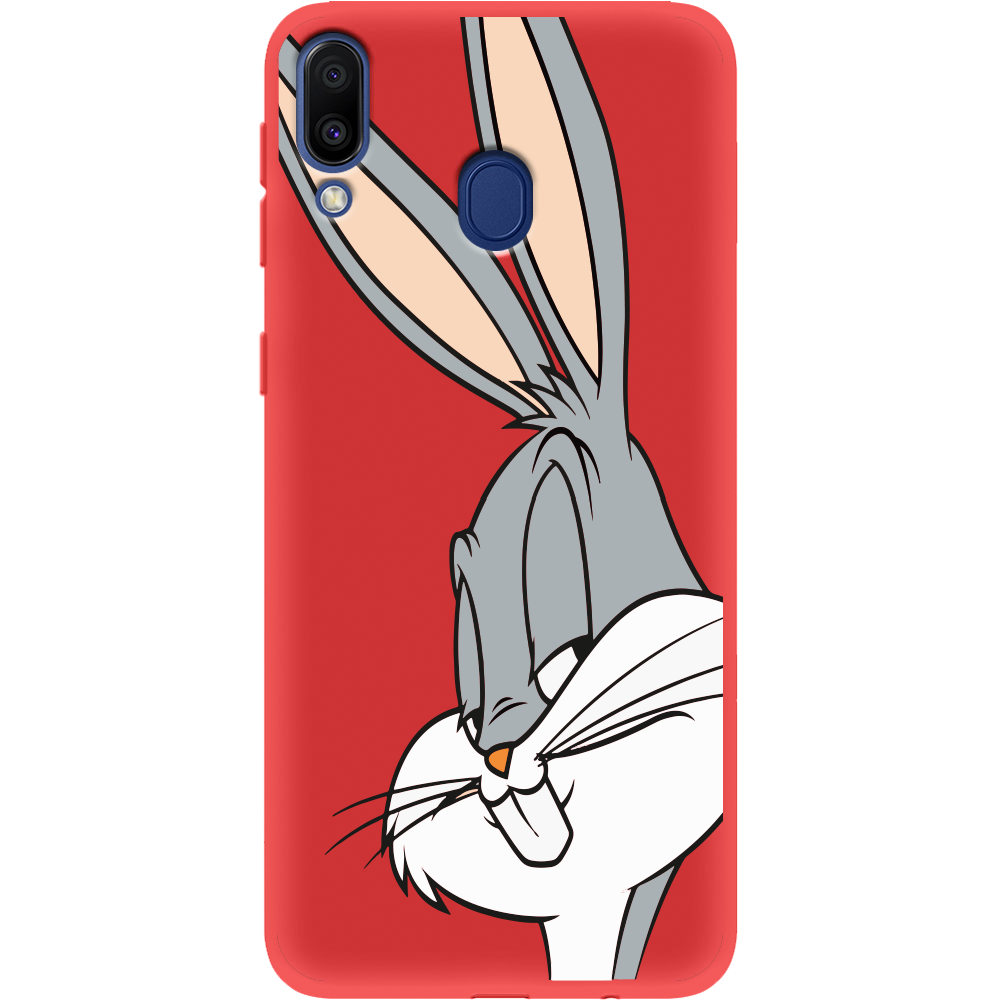 Чехол Boxface Samsung M205 Galaxy M20 Lucky Rabbit Красный силикон (36205-bk81-43047)