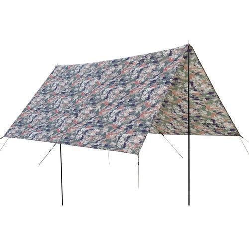 Туристический тент со стойками и оттяжками Tribe UTRT-104 3,0х3,0 м Камуфляж