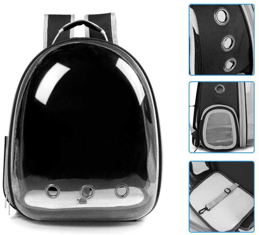 Рюкзак прозрачный Lollimeow для переноса домашних животных (DY-SN045) - фото 3