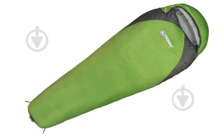 Спальник Terra Incognita Junior 300 L лівий Зелений (TI-02098)