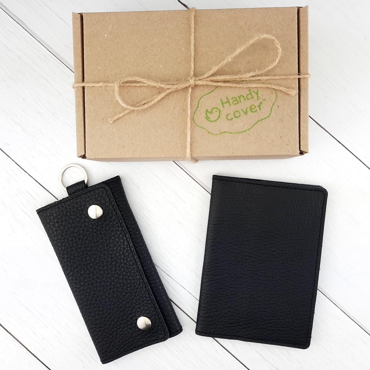 Подарочный набор мужской HandyCover Crez №18 2 предмета Черный флотар