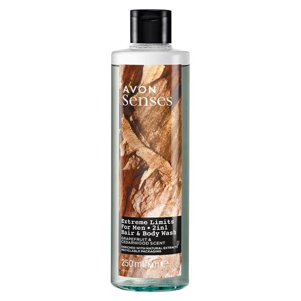 Гель для душа мужской Avon Экстремальный заряд 250 мл (1648272750)