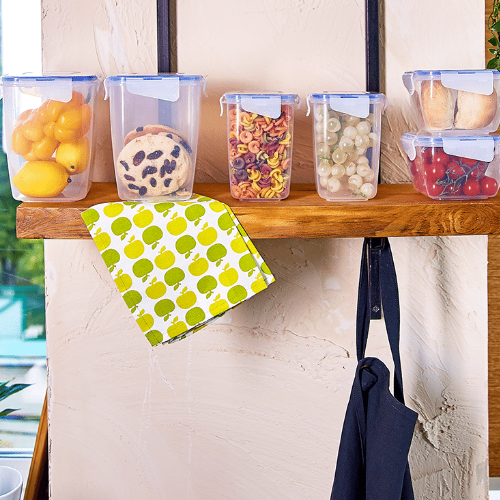 Контейнер універсальний Алеана Фієста глибокий 1 л Прозорий (УТ000098448) - фото 5 Контейнер універсальний Алеана Фієста глибокий 1 л Прозорий (УТ000098448) - фото 5