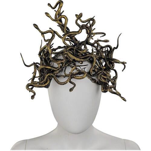 Венок Медуза Горгона SETA Decor 21-611GL-BLK