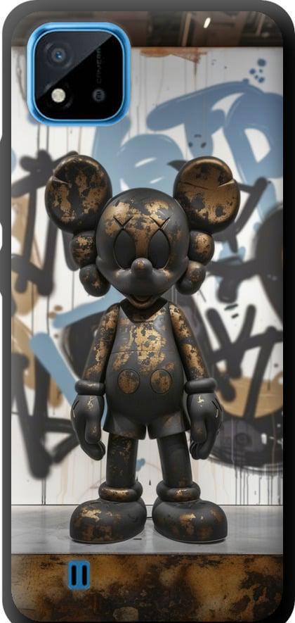 Чехол на Realme C11 2021 Bronze kaws v2 (6098b-2485-42517)