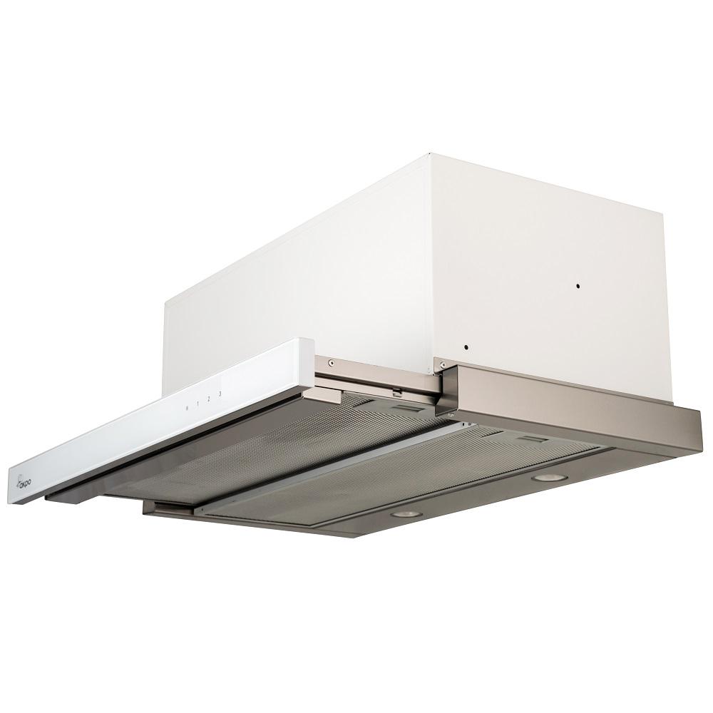 Вытяжка AKPO WK-7 Light Glass Touch 1200 60 см Inox/White (11062) - фото 2 Вытяжка AKPO WK-7 Light Glass Touch 1200 60 см Inox/White (11062) - фото 2