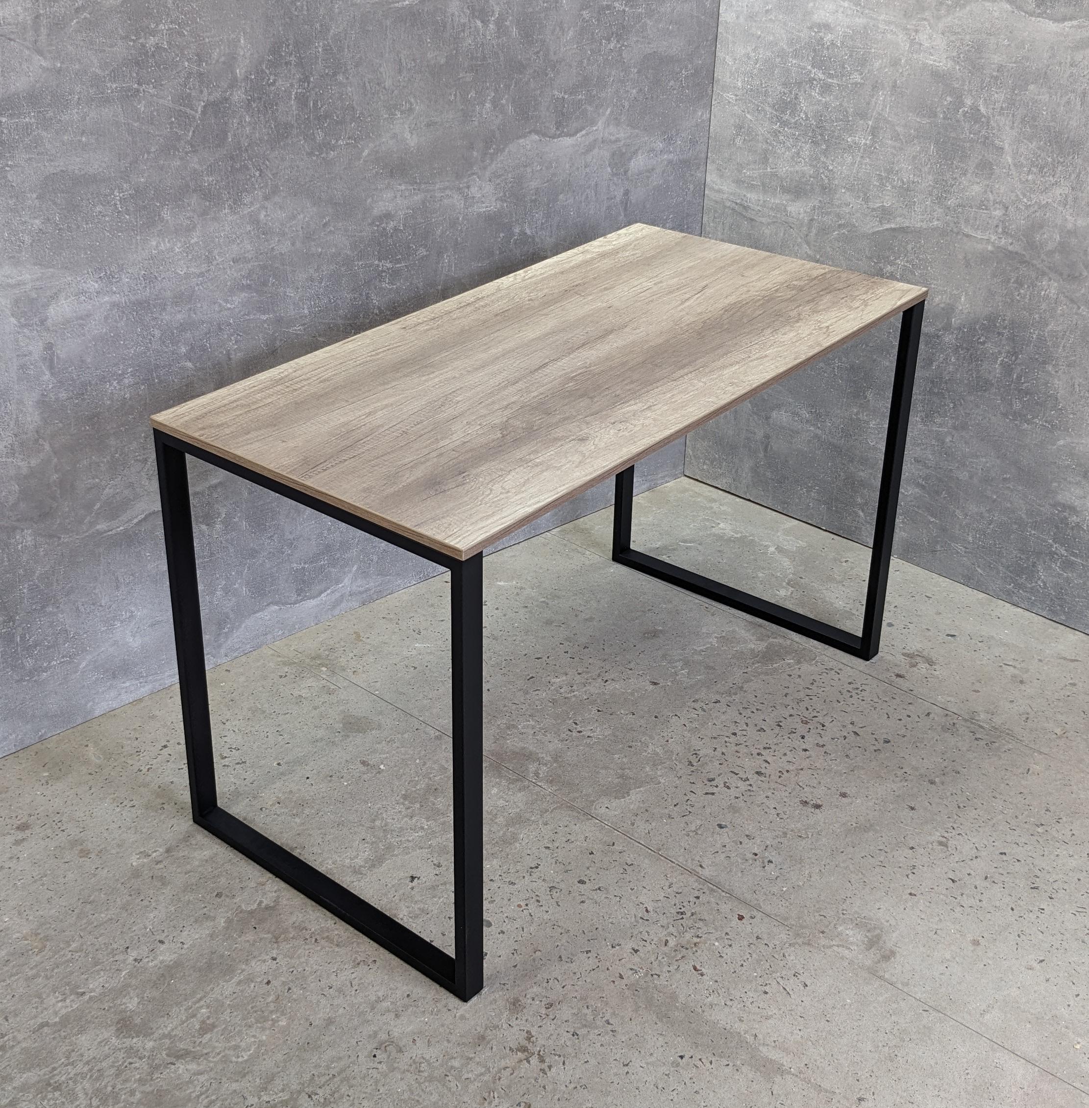 Стіл письмовий у стилі Лофт М1 1200x600x16 мм/40x20 мм Дуб каньйон (29041659)