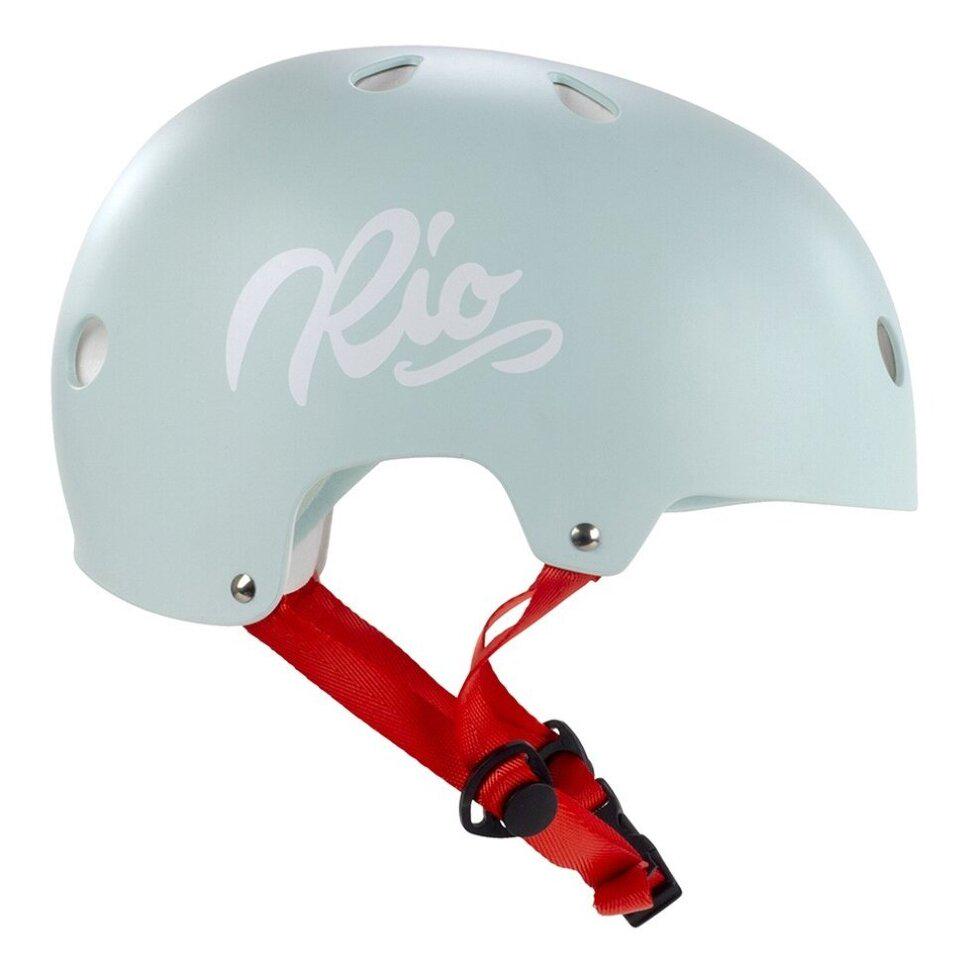 Шлем Rio Roller Script matte teal р. 53-56 Мятный - фото 2