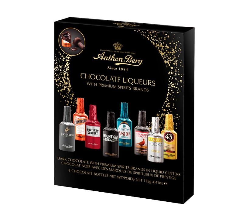 Конфеты ANTHON BERG Chocolate Liqueurs 125 г (23992179)