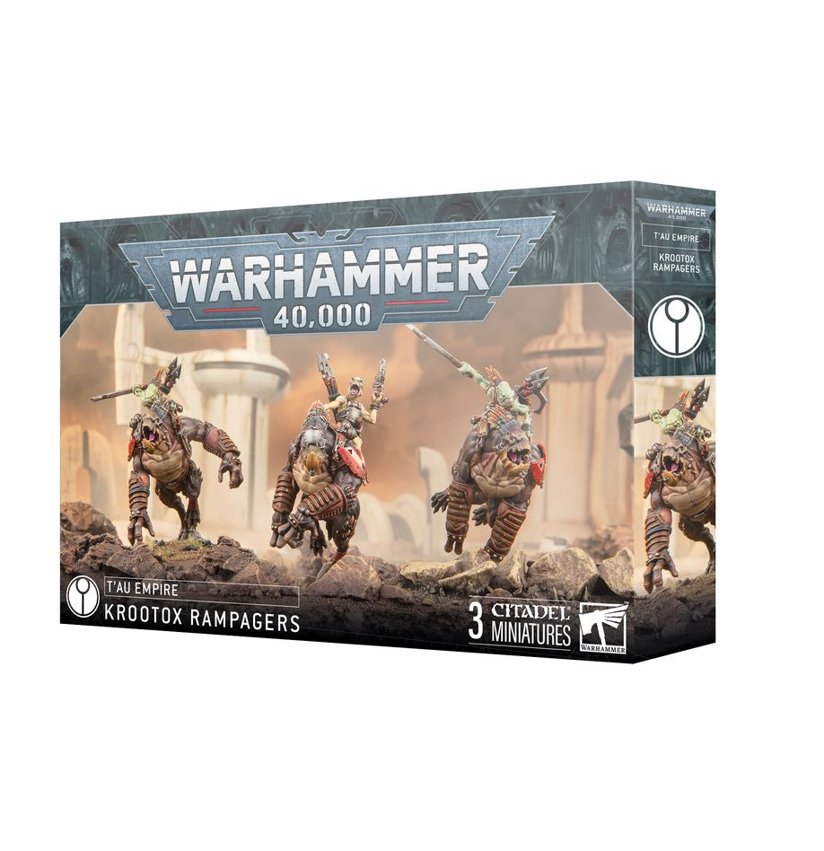 Набор миниатюр Games Workshop T'Au Empire: Krootox Rampagers (56-49)