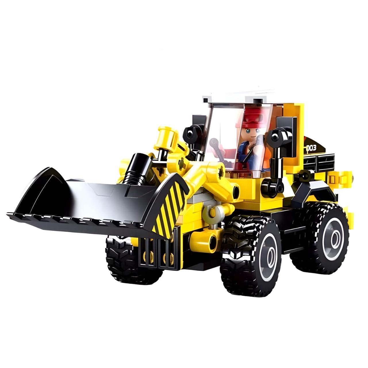 Конструктор Sluban Бульдозер на 200 деталей (M38-B0803)