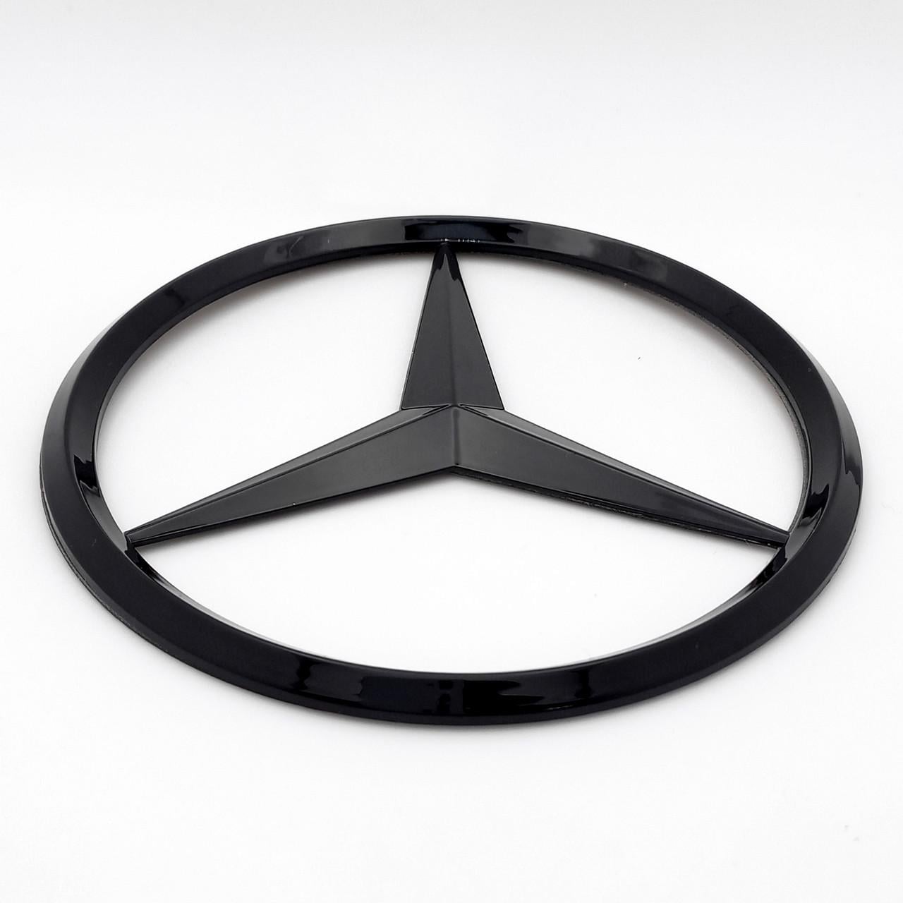Эмблема Mercedes 104х104 мм Черный (A211 758 00 58 OLD E W211)