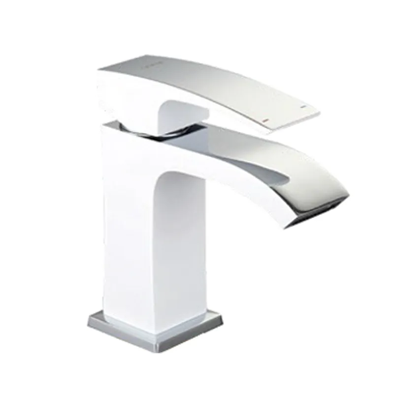 Смеситель для умывальника Koer KB-12007-04 из латуни Белый (KR5151)