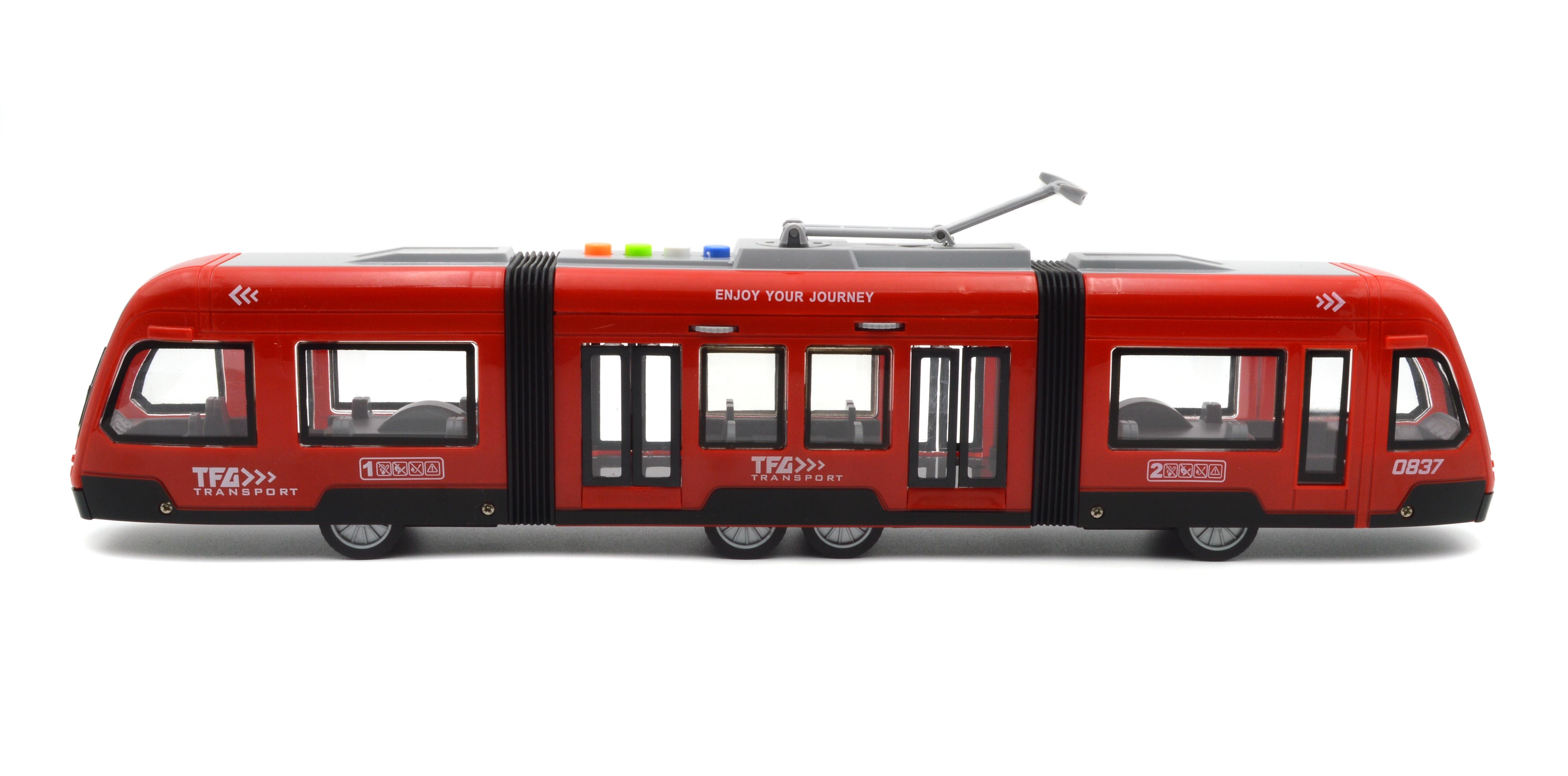 Трамвай WY930A масштаб 1:16 звук/світло/відчиняються двері (30358473) - фото 2 Трамвай WY930A масштаб 1:16 звук/світло/відчиняються двері (30358473) - фото 2