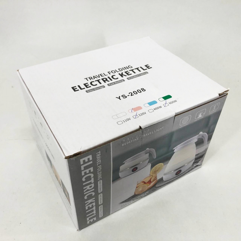 Электрочайник Travel Folding складной 500 мл 600 Вт Pink (tf5866) - фото 12 Электрочайник Travel Folding складной 500 мл 600 Вт Pink (tf5866) - фото 12