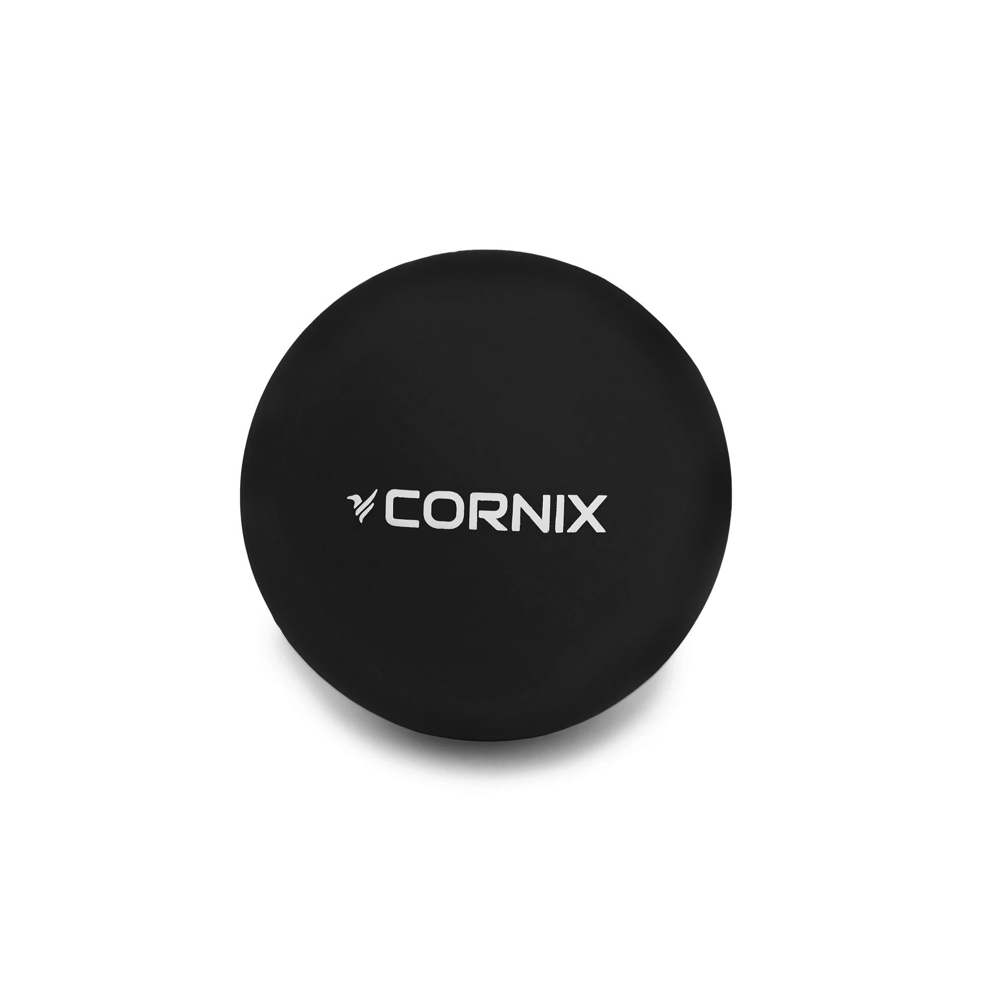 Массажный мяч Cornix Lacrosse Ball XR-0118 6,3 см Black (25802079)