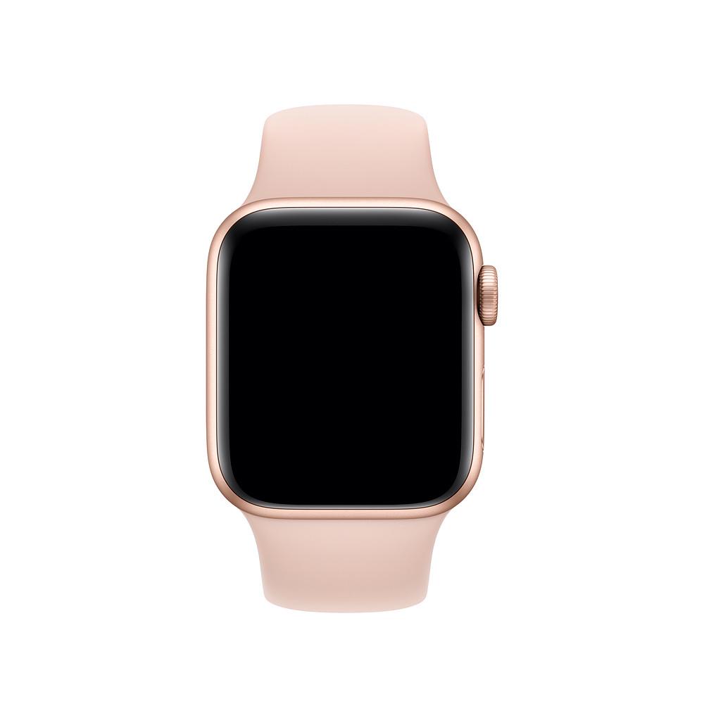 Силиконовый ремешок Band Sport Series for Apple Watch 38/40/41mm, Pink Sand (HC) - фото 2