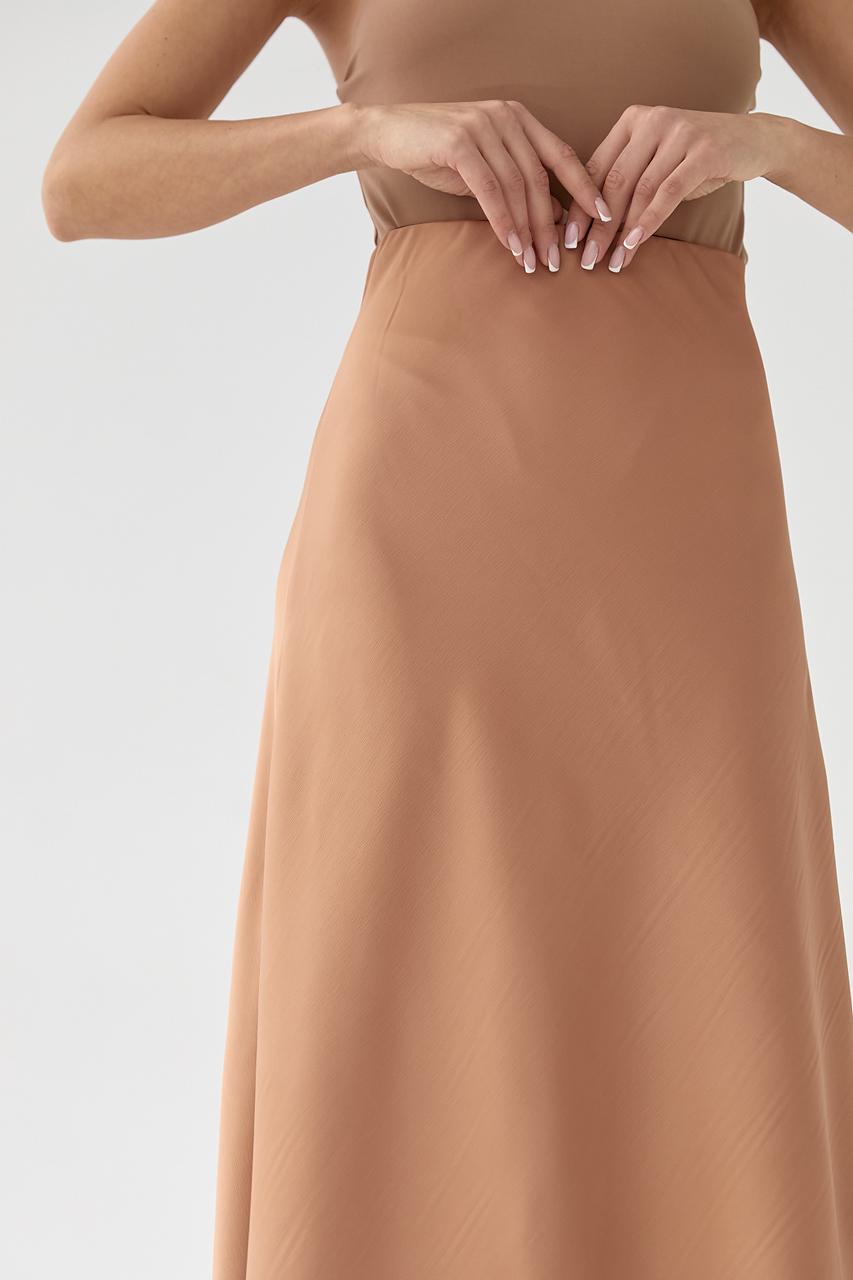Юбка миди L Светло-кориченвый (9506006) - фото 4 Юбка миди L Светло-кориченвый (9506006) - фото 4