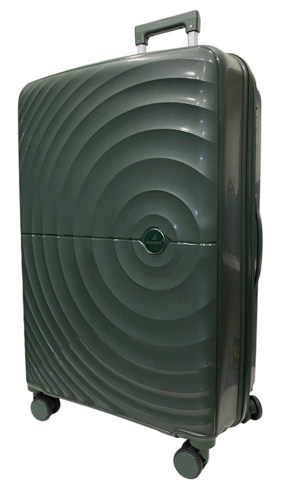 Чемодан большой Madisson Snowball 42203 полипропилен Темно-зеленый