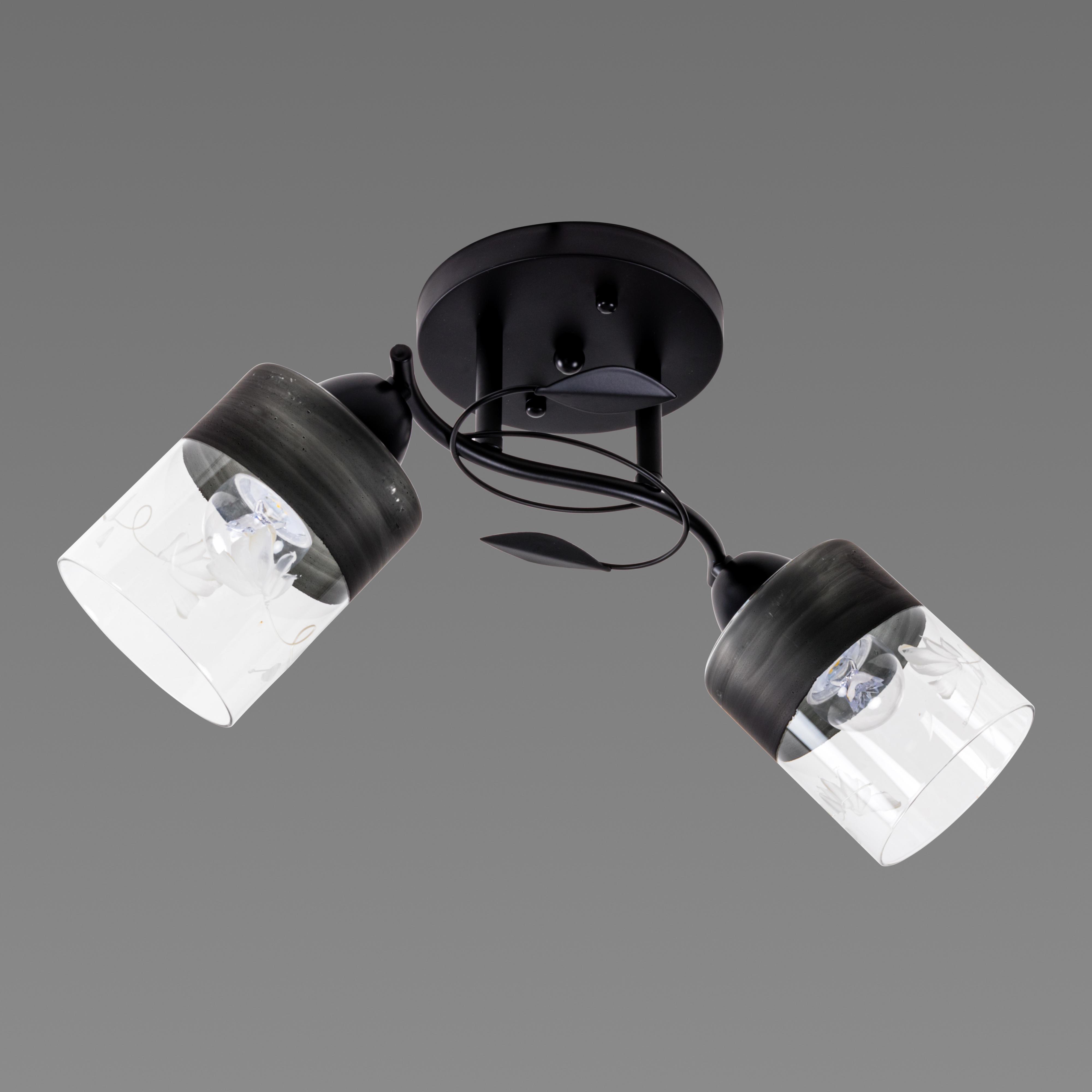 Декоративная люстра Sirius Л 7582/2 на 2 плафона