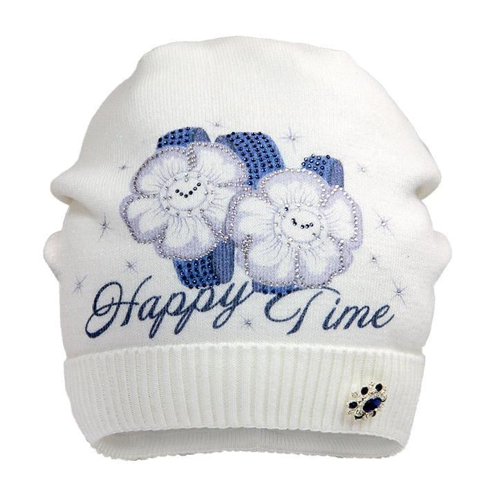 Шапка зимова Девід стар р. 52 Молочний (17319)