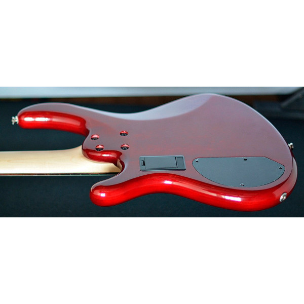 Бас-гитара Cort Action DLX V Plus Cherry Red Sunburst - фото 4