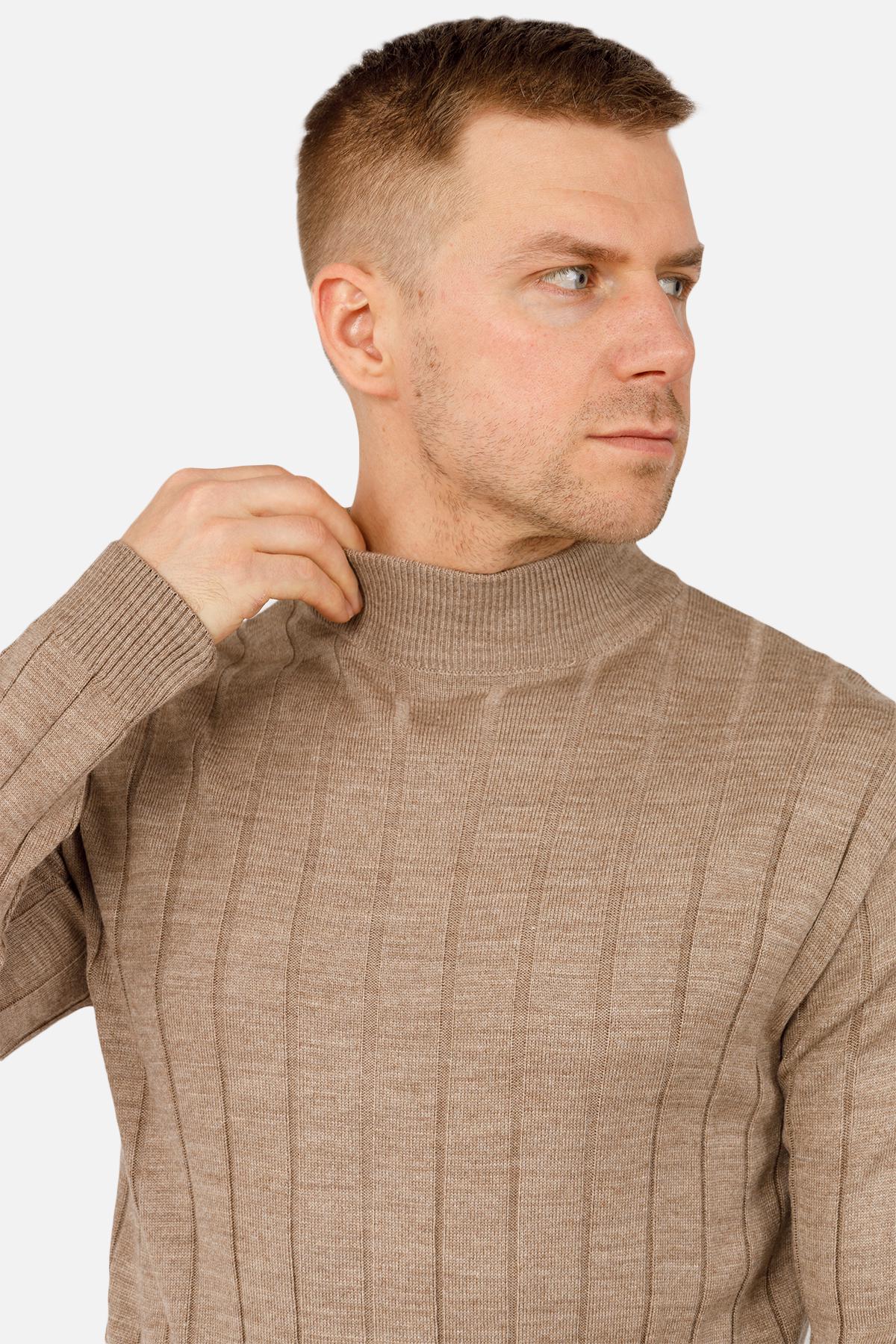 Гольф чоловічий ЦБ-00262216 р. 50 Капучино (SKT001026211) - фото 3 Гольф чоловічий ЦБ-00262216 р. 50 Капучино (SKT001026211) - фото 3