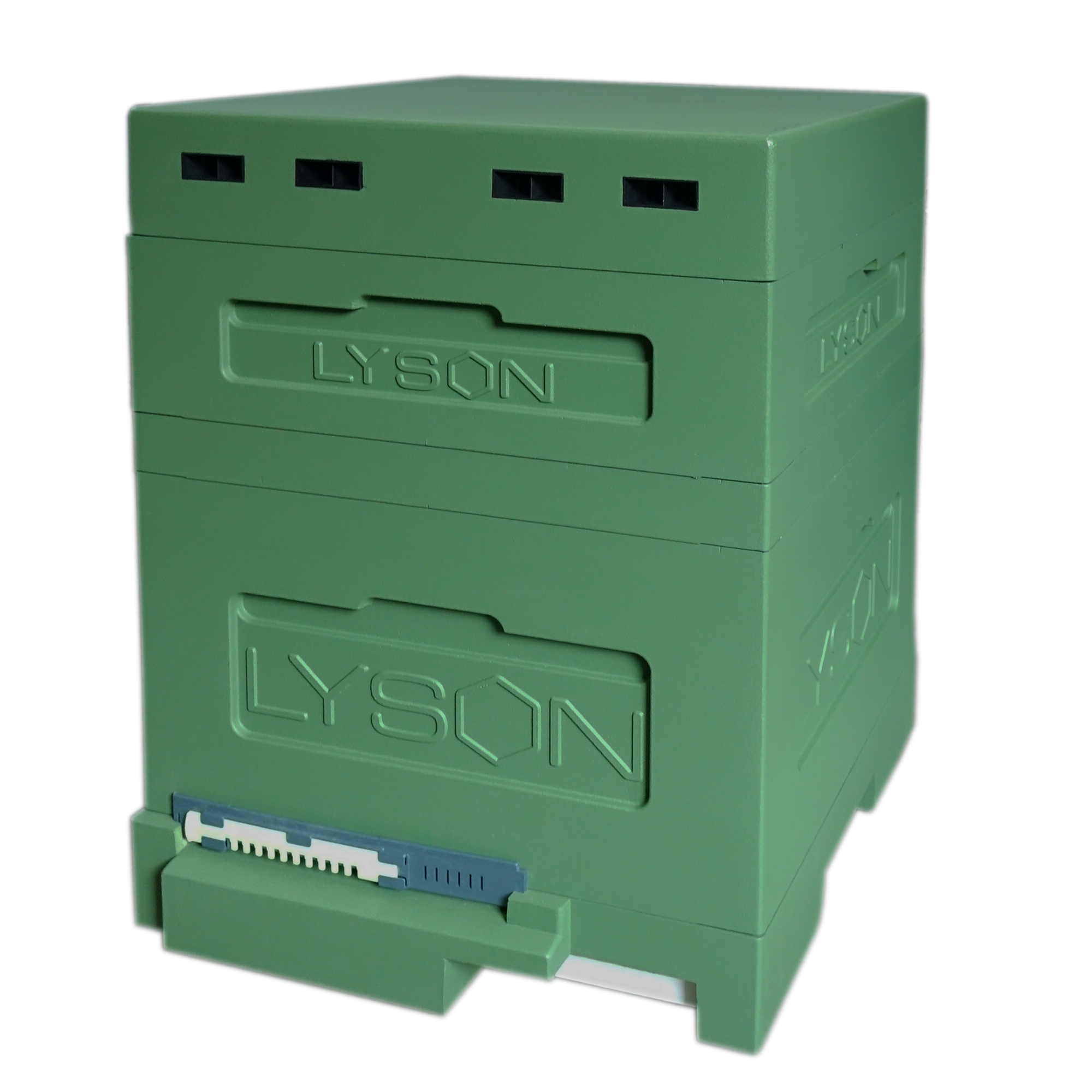 Вулик пінополістирольний Lyson Дадан на 12 рамок з гігієнічним дном на дві сім'ї фарбований Зелений Вулик пінополістирольний Lyson Дадан на 12 рамок з гігієнічним дном на дві сім'ї фарбований Зелений