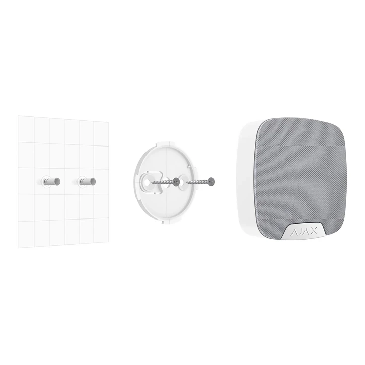 Панель кріпильна Ajax SmartBracket для HomeSiren Black (2890076493) Панель кріпильна Ajax SmartBracket для HomeSiren Black (2890076493)