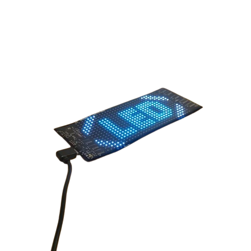 LED-панель матричная для авто EYES 16х32 RGB Bluetooth-управлением 70х173 мм (33801645)